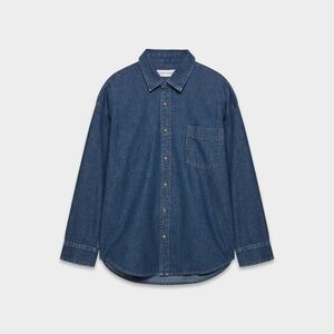 ARITZIA Denim Forum The '80s Comfy Denim Shirt